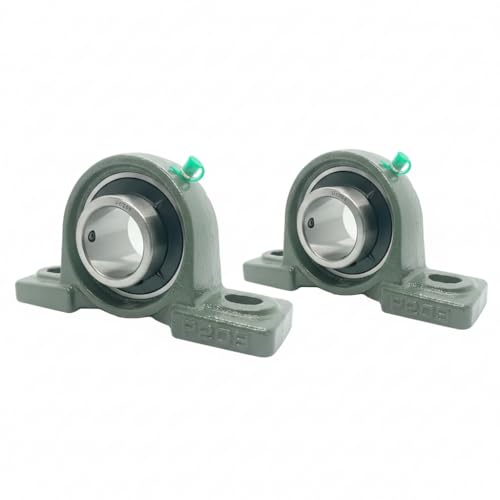 UCP206-19 Premium Quality Self-Align Pillow Block Bearing 1 3/16 in Bore (Pack 2)