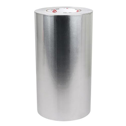 BOMEI PACK 10 Inch Aluminum Foil Tape,Heavy Duty Metal Foil Duct Tape,10 Inch x 55 Yards,High Temperature Silver Foil Tape,Perfect for Sealing & Patching,HVAC,Air Ducts,Insulation and Metal Repair - size: 10 Inch x 55 Yards