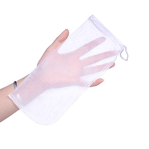 ALEGI 180 Micron Extra Fine Aquarium Filter Media Bag, 10" x 3.9" - size: 10"*3.9" (3 pack)