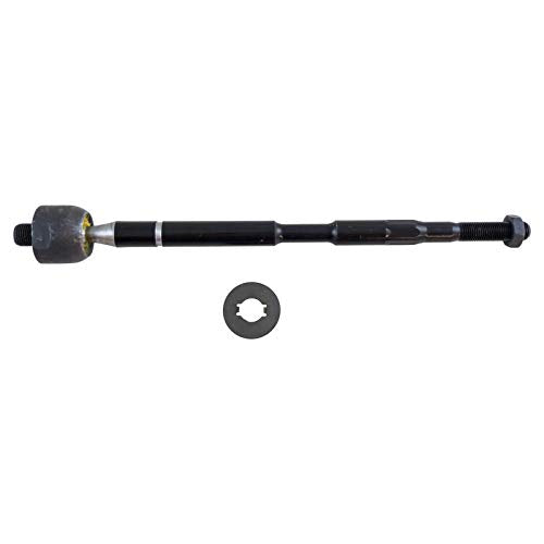TRQ Front Steering Kit Steering Rack & Pinion Bellow Tie Rod - style: PSA27956