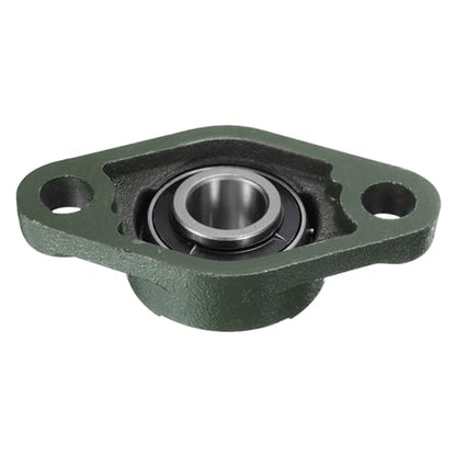 uxcell 2pcs UCFL205-15 Pillow Block Bearings 15/16 inch Bore Self Alignment, Solid Cast Iron Base Mounted Chrome Steel Bearings - size: UCFL205-15