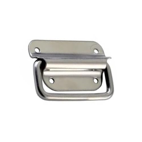 304 Stainless Steel Folding Pull Handle, Recessed Chest Lift Grip