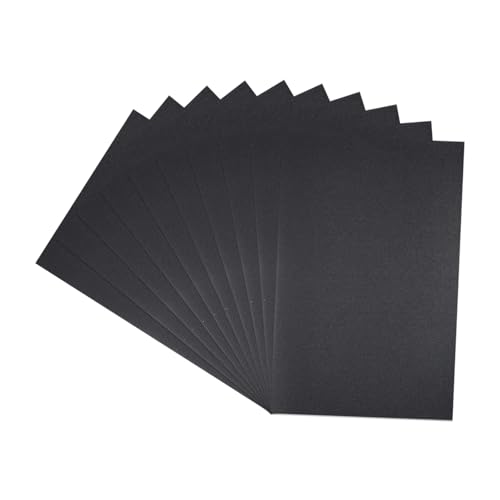HARFINGTON 10pcs Sandpaper 180 Grit 18 x 12 Inch Silicon Sanding Sheets - size: 180 Grit