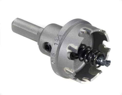 Champion Cutting Tool CT5-1-3/16 Carbide Tipped Hole Cutter: Up to 3/16" depth of cut - size: CT5-1-3/16