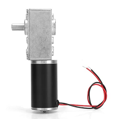 DC Worm Gear Motor, High Torque Speed Reduction Motor 24V - size: 30RPM
