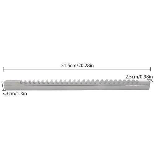 findmall 20mm Keyway Broach, F Push Type, High Speed Steel