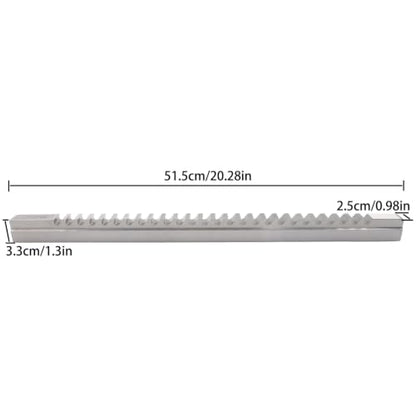findmall 20mm Keyway Broach, F Push Type, High Speed Steel