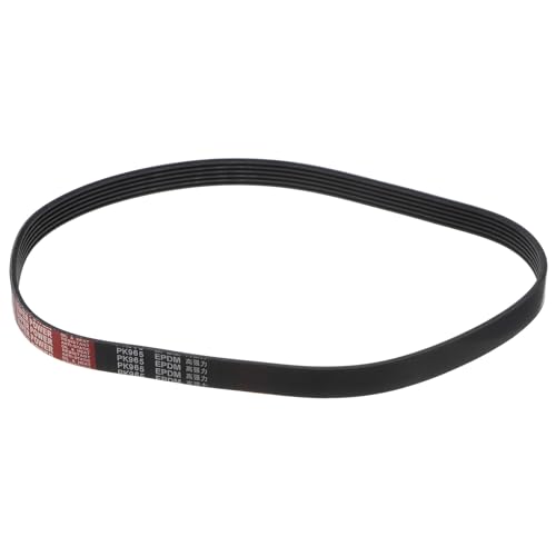 uxcell 6K380/6PK965 Serpentine Belt 6 Ribs 965mm Length x 21mm Width x 5mm Height, EPDM Poly V Belt, Multi Wedge Micro V Belt for Vehicle - size: 6PK965