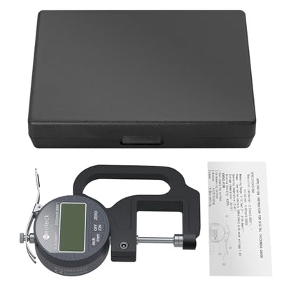 Neoteck Digital Thickness Gauge 1inch/25.4mm,0.0005inch/0.01mm Accuracy - color: Silver-grey, size: 0-1"/0.0005"