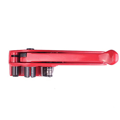 Poly Strapping Tensioner & Cutter Manual Banding Strapping Tools for Polyester Polyproplyn 1/2" - 3/4" Strap Red