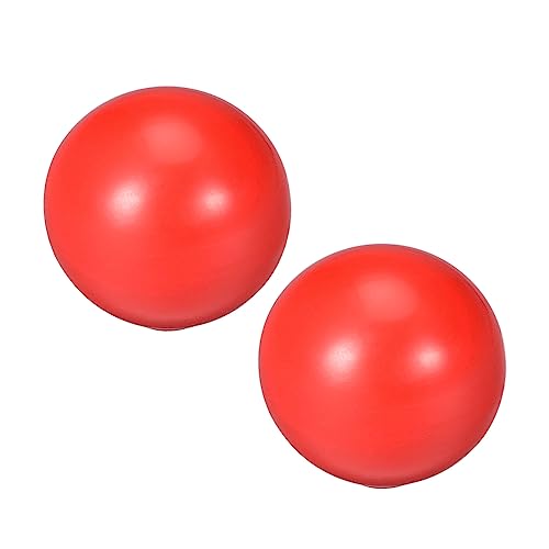 Thermoset Ball Knobs, M10 Female Thread 35mm Diameter, Plastic Metric Hand Screw Grip Red - (Applications: for Lathe Machinery Lever Handle), 2-Pieces - color: Red, size: M10 x 35mm