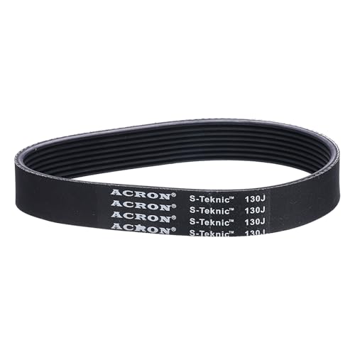 uxcell 130J8 PJ V-Ribbed Belt 8 Ribs 13" L x 0.74" W x 0.14" H, EPDM - size: 130J8