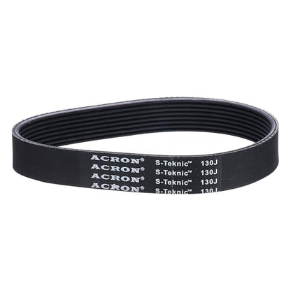 uxcell 130J8 PJ V-Ribbed Belt 8 Ribs 13" L x 0.74" W x 0.14" H, EPDM - size: 130J8