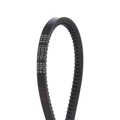 HARFINGTON 13x770 Cogged V-Belts AX Section Drive Raw Edge Belt 770mm Inner Girth 13mm Width 8mm Thickness EPDM for Power Transmission - size: 770mm