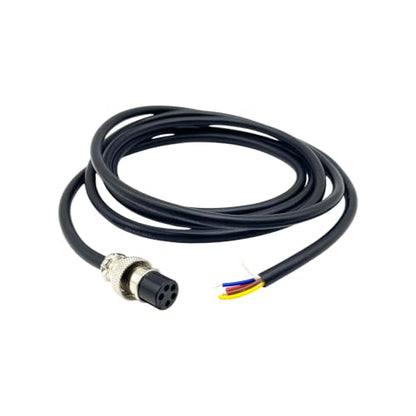 GX16 5 Pin Aviation Connector Cable Female Plug with Wire 1M - color: 5 pin, size: 1 m