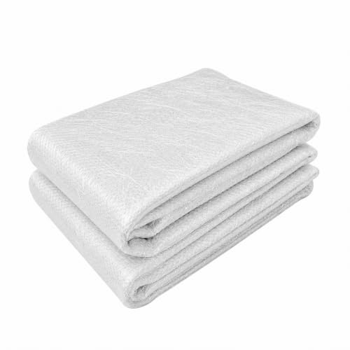Fiberglass Chopped Strand Mat Cloth | CSM GRP | Molding Roofing Boat Marine Repair | 1.5 oz | 40 Inch x 4 Yard - size: 40 Inch x 4 Yard