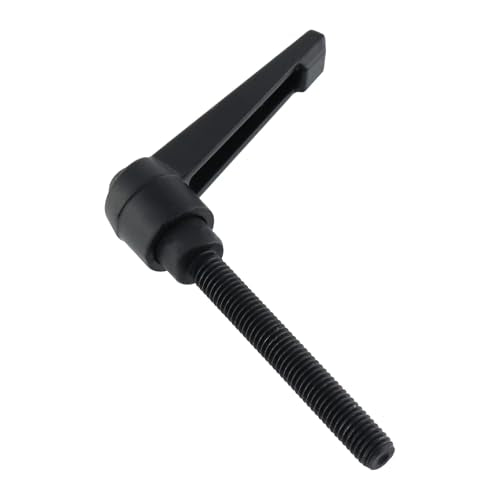 Clamping Lever Handles M8 x 60mm Push Button Ratchet Lever Male Threaded Stud Adjustable Handles Hand Knobs Rotating Screw Handles Bolts with Locking Lever -4pcs - size: M8 x 60mm