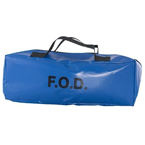 FOD Bag Vinyl Aerospace Aircraft FOD Pouches with Zipper, Hook-and-Loop, Pouches, Waist Belts, Stands, Hanging Options - Help Eliminate Foreign Object Debris Or Store Large Hand Tools - color: Blue