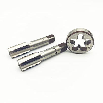 AtticZone M16 x 1.25 Metric Hand Thread Tap and Die Set, Right Hand - size: M16x1.25
