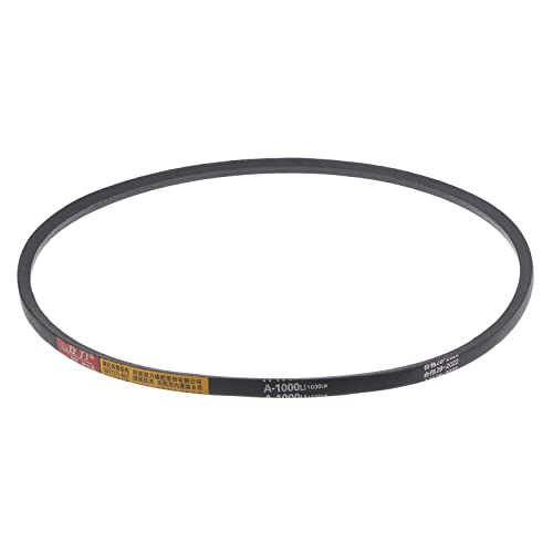 HARFINGTON A-1000 V-Belts Drive Belt 1000mm Inner 13mm Width 8mm Thickness Girth Rubber for Power Transmission - size: 1000mm