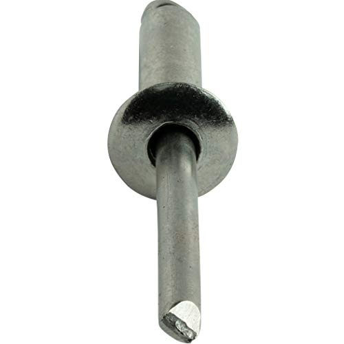 Fastenere Pop Rivets - 1/4" x 1/2" (25pcs) Heavy Duty, Open-End, Stainless Steel, Dome-Head Blind Rivets, Corrosion-Resistant, High Tensile & Shear Strength, 8-8 Gap 0.376"-0.500" - size: 1/4" x 1/2" (8-8) (25 Pack)