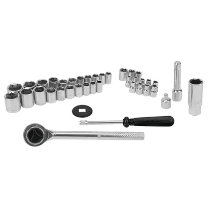 Performance Tool W1173 40-Piece SAE and Metric Socket Wrench Set - size: 40-Piece (Pack of 1), style: Socket Set