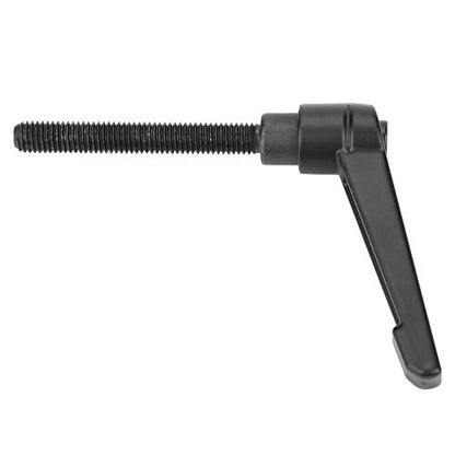 Hilitand 4PCS Clamping Lever Handle,M8 Stainless Steel Male Thread Adjustable Handle Machine Knobs,Black (60MM)