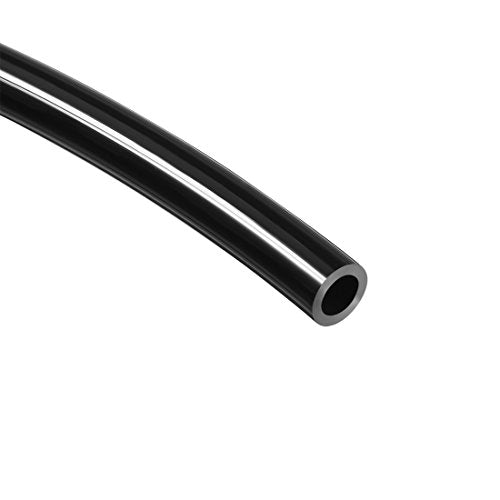 uxcell Pneumatic Air Tubing, 4mm ODx2.5mm ID 5 Meter 16ft PU Polyurethane Air Compressor Tube Hose Pipe Black - color: Black, size: 4mmX2.5mm