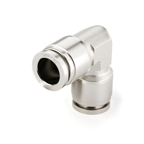 TAILONZ 3/8" OD Elbow 304 Stainless Steel Push to Connect Fittings 1Pcs - size: 3/8" OD