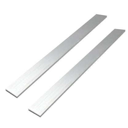 36" Long 1/8" X 1" Square Aluminum Flat BAR .6061 Aluminium, 3mm X 25mm X 915mm Aluminum Flat Plate, T6511 Solid New Mill Stock (2 Pack)