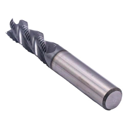5Pcs 3/8" 4 Flute Solid Carbide Roughing End Mills - ALCrSiN Nano Coated