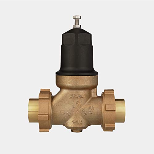 Zurn Wilkins 112-NR3XLDUC 1-1/2" NR3XL Pressure Reducing Valve with Double Union FNPT Copper Sweat Connection - size: 1.5 Inch