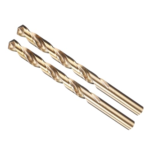 METALLIXITY Drill Bit (21/64") M35 5% Cobalt High-Speed Steel 135° 2Pcs - size: 21/64"