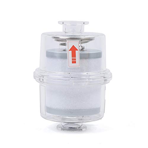 KF25 Oil Mist Filter, Vacuum Pump Fume Separator Exhaust Filter KF25 Interface Quick Release Vacuum Pump High Efficiency Filtration 95% (US Stock)