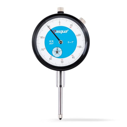 Dasqua Industrial Dial Indicator, Precision Dial Gauge, 0-1" Measuring Range