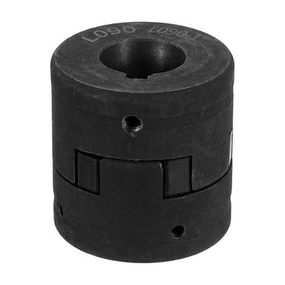 uxcell 3/4" to 1" L090 Flexible 3-Piece L-Jaw Coupling Coupler Set & Buna-N NBR Rubber Spider for Log Splitter Hybrid Equipment - size: 3/4" to 1", style: L090