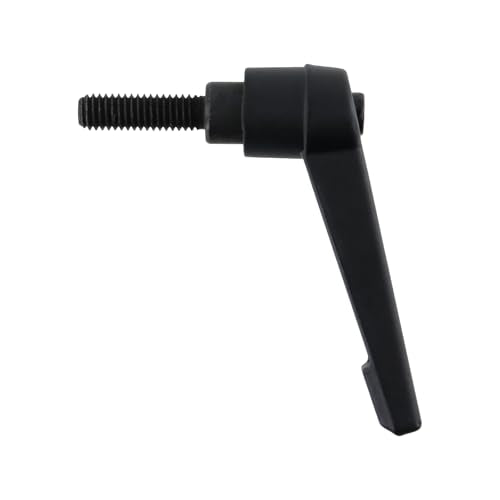 Clamping Lever Handles M6 x 20mm Push Button Ratchet Lever Male Threaded Stud Adjustable Handles Hand Knobs Rotating Screw Handles Bolts with Locking Lever -6pcs - size: M6 x 20mm