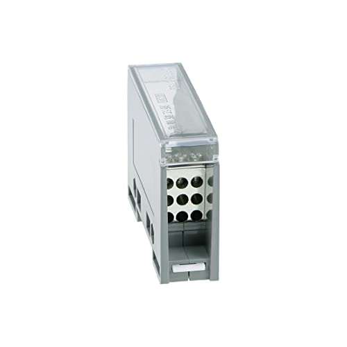 uxcell 1 in 9 Out DIN Rail Terminal Blocks 690V Connectors