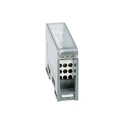 uxcell 1 in 9 Out DIN Rail Terminal Blocks 690V Connectors