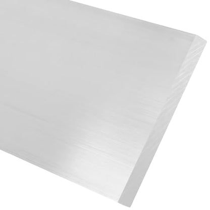 4 Pack Aluminum Flat Bar, 3 x 12 x 1/4 inch 6061 General Purpose Plate, Square Aluminum Plate Solid Mill Stock for lndustry, Crafting, 6 x 75 x 300 mm