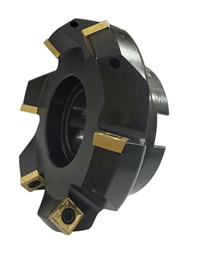 HHIP 2062-4000 4 Inch x 1-1/2 Bore 45 Degree SCMT Indexable Face Mill - size: 4" Cutting Dia, 1-1/2" Hole, 1.97" Length, style: 6 Teeth