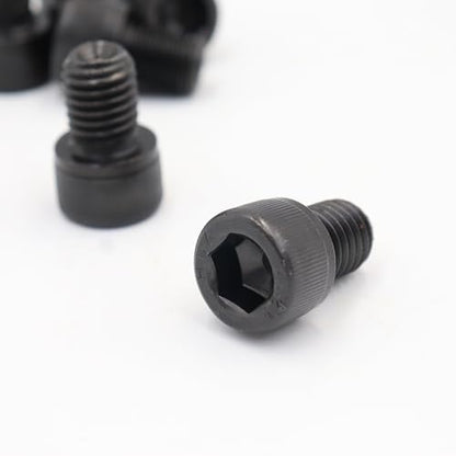 6pcs M12 x 16mm Black Socket Cap Bolts Screws 12.9 Grade Alloy Steel,M12 Allen Head Screws 35mm Long - size: 6pcs M12 x 16mm