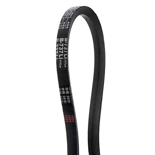 HARFINGTON B-737Li V-Belts Drive Belt 737mm Inner Girth B Section Rubber for Power Transmission - size: 737mm