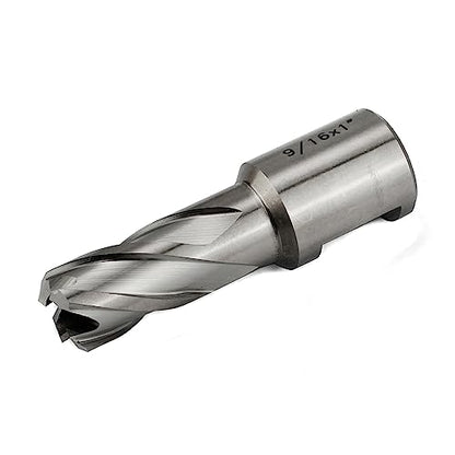 OSCARBIDE 9/16" x 1" HSS Annular Cutter 3/4" Weldon Shank Mag Drill Bit