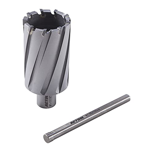 1-11/16'' Diameter x 2'' Depth of Cut Carbide Tipped TCT ANNULAR Cutter with 3/4'' Weldon Shank - size: 1-11/16'' x 2''