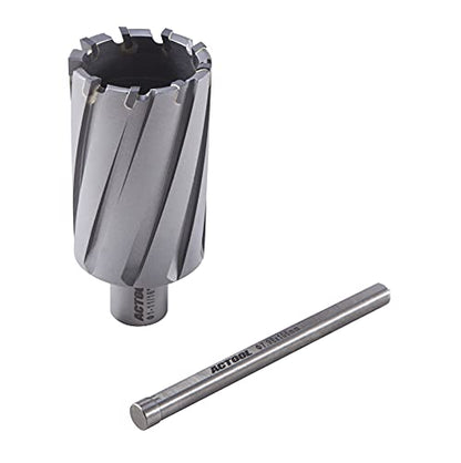 1-11/16'' Diameter x 2'' Depth of Cut Carbide Tipped TCT ANNULAR Cutter with 3/4'' Weldon Shank - size: 1-11/16'' x 2''