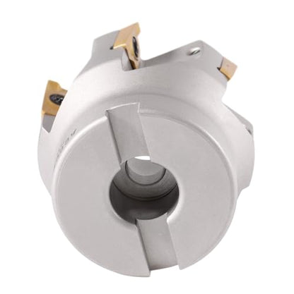 Accusize Industrial Tools 2-1/2'' by 3/4'' 90 Deg Square Shoulder Indexable Face Mill with Apkt1604 Insert, 4508-0016 - size: 2-1/2 in, style: no holder