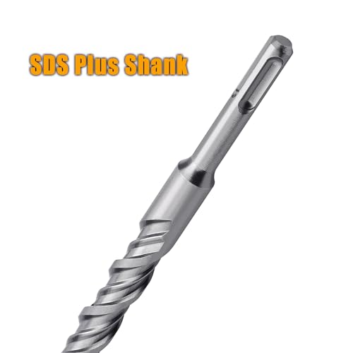 10 Pack 15/32" x 6.3" SDS Plus Rotary Hammer Bit, Concrete Drill Bits - size: 15/32 inch - 10 PACK