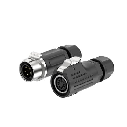 LP12 5PIN Industrial Waterproof Connector IP68 Quickly Plugging Aviation Connector Solder-Assembly M12 5PIN Circular Connector Fast Release Electrical Connector Female Plug&Male Socket - size: 5 Pin, style: Female Plug / Male Socket
