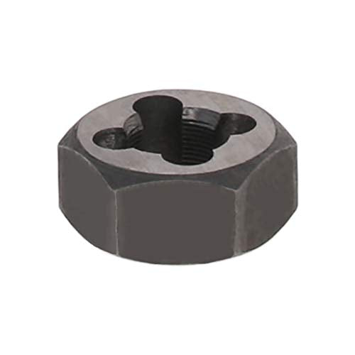 Utoolmart Hex Rethreading Die, M10 x 0.5 Pitch, Carbon Steel Thread Die, Hex Rethreading Die Machine Thread Die, Hexagon Taper Pipe Die, 1 Pcs - size: M10×0.5 Fine Teeth